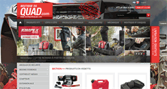 Desktop Screenshot of boutiqueduquad.com